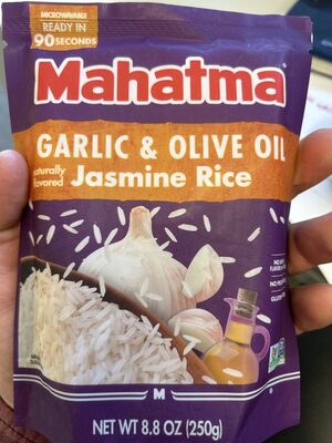 Garlic & Olive Oil Jasmine Rice, Garlic & Olive Oil