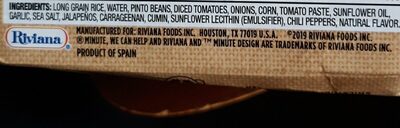Southwest Pinto Beans White Rice & Vegetables