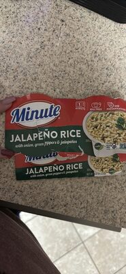 Minute Jalapeo Rice, 2 Count, 8.8 Oz