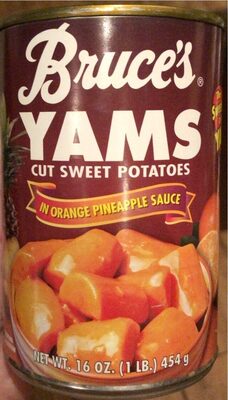 Cut In Orange Pineapple Sauce Sweet Potatoes