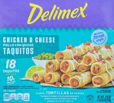 Chicken & Cheese Taquitos, Chicken & Cheese