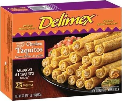 White Meat Chicken Taquitos, White Meat Chicken