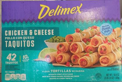 Chicken & Cheese Pollo Con Queso Taquitos, Chicken & Cheese