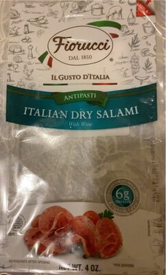 Italian Dry Salami With Wine, Italian Dry Salami