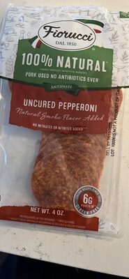 Uncured Pepperoni, Uncured