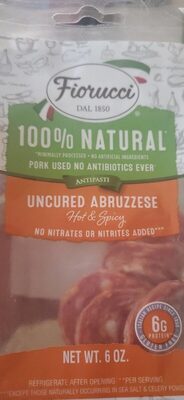 Hot & Spicy Uncured Abruzzese, Hot & Spicy