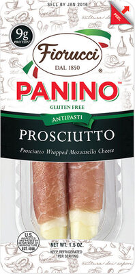 Prosciutto Wrapped Mozzarella Cheese, Prosciutto