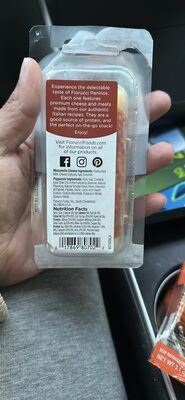 Pepperoni Wrapped Mozzarella Cheese Panino, Pepperoni