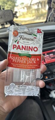 Spicy Hard Salami Wrapped Pepper Jack Cheese, Spicy Hard Salami