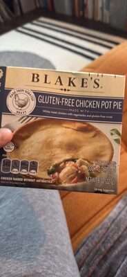 Blake's Gluten Free Chicken Pot Pie, Frozen Meal, 8 oz