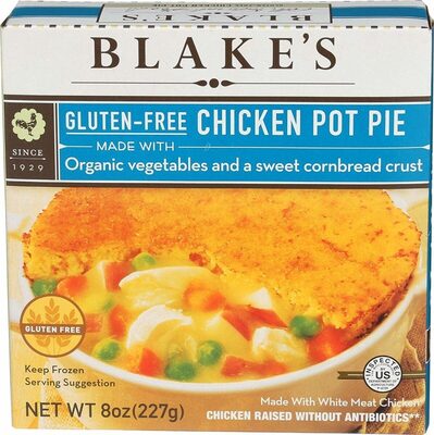 Gluten-Free Chicken Pot Pie, Chicken
