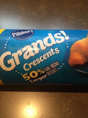 Pillsbury Grands! Butter Flake Crescent Roll Dough 8 Count