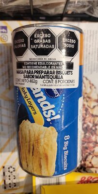 Pillsbury Grands! Flaky Layers Honey Butter Biscuits Dough 8 Count