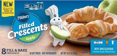 Pillsbury Apple Filled Crescent Rolls 8 Count