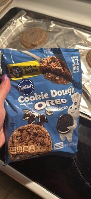 Pillsbury Ready to Bake! Oreo Pieces Cookie Dough 12 Count