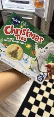 Pillsbury Ready to Bake! Christmas Tree Shape Cookie Dough 20 Count