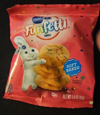 Pillsbury Soft Baked Mini Funfetti Cookies