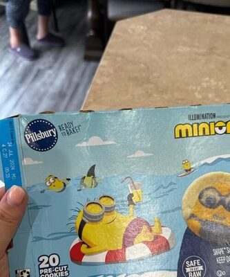 Pillsbury Ready to Bake! Minion Shape Sugar Cookie Dough 20 Count