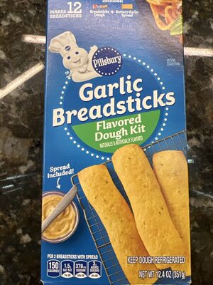 Pillsbury Garlic Breadsticks 8 Count