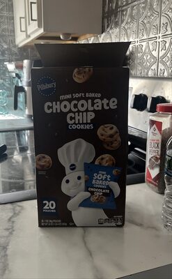 Pillsbury Soft Baked Mini Chocolate Chip Cookies 20 Count