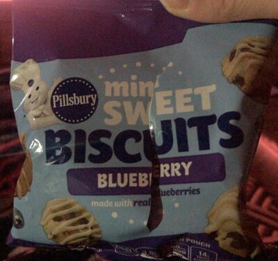 Pillsbury Blueberry Mini Sweet Biscuits