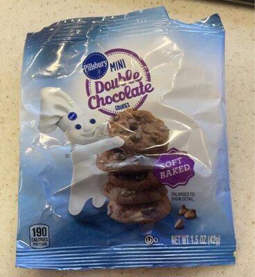 Pillsbury Soft Baked Double Chocolate Mini Cookies