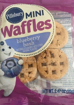 Pillsbury Blueberry Bash Mini Waffles