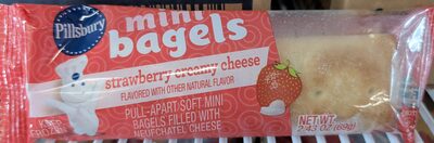 Pillsbury Strawberry Creamy Cheese Mini Bagels