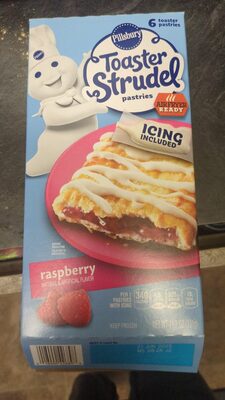 Pillsbury Cinnamon Roll Toaster Strudel Pastries 12 Count
