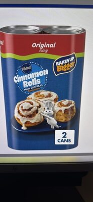 Pillsbury Cinnamon Rolls Original with Icing 8 Count 2 Pack