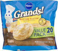Pillsbury Grands! Butter Tastin' Biscuits 20 Count