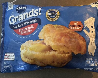 Pillsbury Grands! Southern Homestyle Buttermilk Biscuits 38 Count