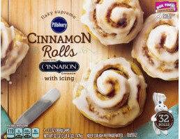 Pillsbury Flaky Supreme Cinnamon Rolls With Icing 4 Pack