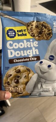 Pillsbury Chocolate Chip Cookie Dough 12 Count