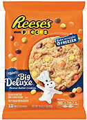 Pillsbury Big Deluxe Reese's Mini Pieces Peanut Butter Cookies 12 Count