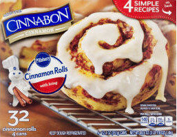 Pillsbury Cinnamon Rolls with Icing 4 Pack