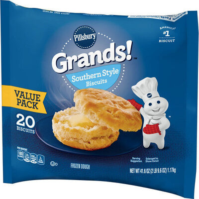 Pillsbury Grands! Southern Style Breakfast Biscuit Dough Value Pack 20 Count