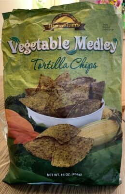 Vegetable Medley Tortilla Chips, Vegetable Medley
