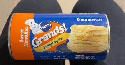Sweet Hawaiian Flaky Layers Big Biscuits, Sweet Hawaiian