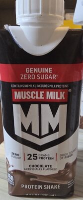 Genuine Zero Sugar Protein 25G Shake, Chocolate, Chocolate