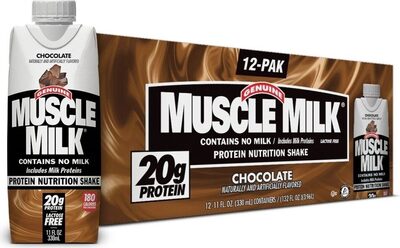 Genuine Zero Sugar Protein 25 G Shake, Chocolate, Chocolate
