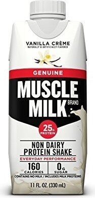 Genuine Non-Dairy Protein 25 G Shake, Vanilla Creme, Vanilla Creme