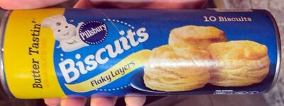 Butter Tastin' Flavor Flaky Layers Biscuits, Butter Tastin'