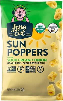 Sour Cream + Onion Sun Poppers, Sour Cream + Onion