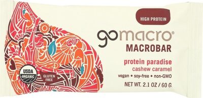 Cashew Caramel Protein Paradise Macrobar, Cashew Caramel