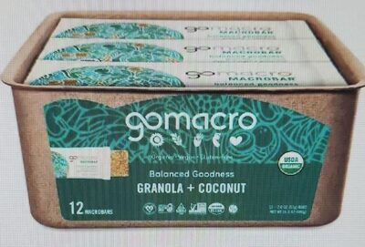 Granola + Coconut Balanced Goodness Macrobar, Granola + Coconut