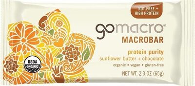 Sunflower Butter + Chocolate Protein Purity Macrobar, Sunflower Butter + Chocolate