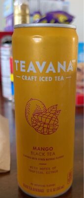 Mango Black Tea Beverage, Mango