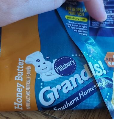 Honey Butter Flavored Southern Homestyle Big Biscuits, Honey Butter