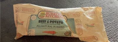 Beef & Potato All-Natural Burrito, Beef & Potato